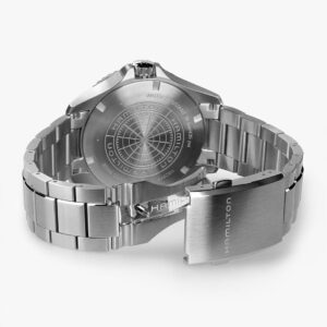 H82555150 HAMILTON ハミルトン カーキ ネイビー スキューバ オートマティック GMT 43mm