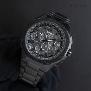 【世界限定1,800本】 CC4107-80H CITIZEN シチズン アテッサ ACT Line ブラックチタンシリーズ クリスタルオクタゴン