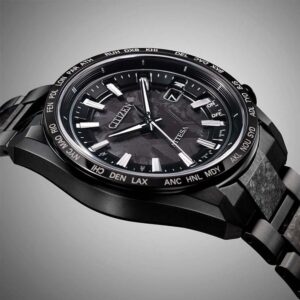 【世界限定1,900本】 CB0285-63E CITIZEN シチズン アテッサ ACT Line ブラックチタンシリーズ HAKUTO-Rコラボレーションモデル