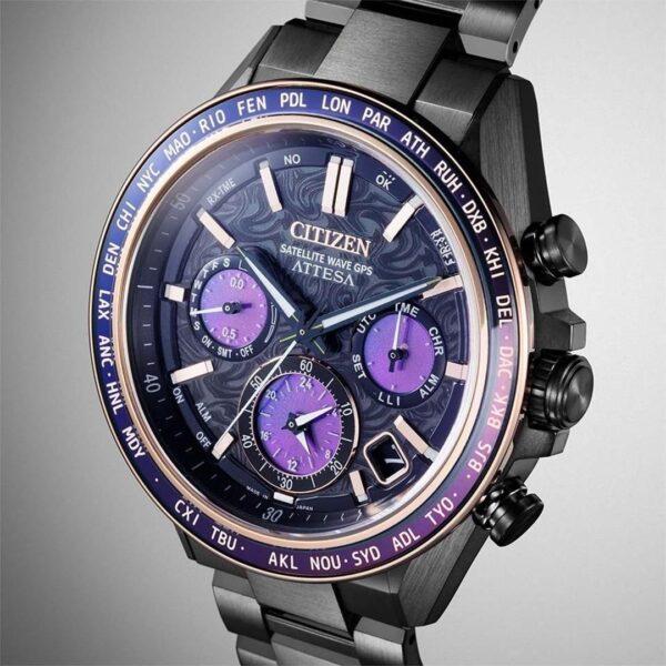 【世界限定1,500本】 CC4085-81Z CITIZEN シチズン アテッサ Power of Purple Aurora