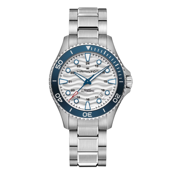H82425110 HAMILTON ハミルトン カーキ ネイビー スキューバ 40mm