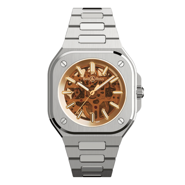 【500本限定】BR05A-CH-SKST/SST スケルトン ゴールデン Bell & Ross ベル&ロス インストゥルメント BR05
