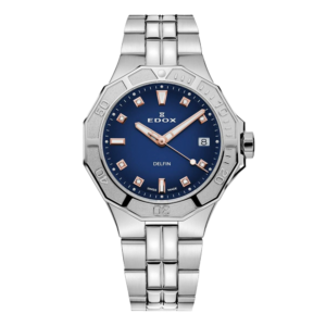 53020-3M-BUDDR EDOX エドックス デルフィン オリジナル ダイバー デイト レディー スペシャルエディション