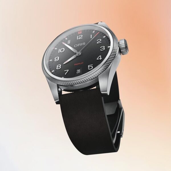 01 733 7805 4164-07 6 20 14LC ORIS オリス プロパイロット デイト 41mm