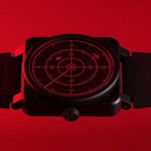 【999本限定】BR0392-RRDR-CE/SRB レッド レーダー セラミック Bell & Ross ベル&ロス インストゥルメント BR03-92