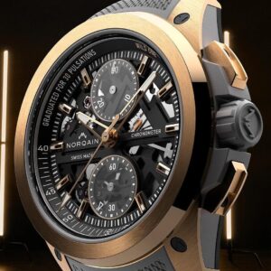 【限定75本】N3002.40G01.B01 NORQAIN ノルケイン ワイルドワン スケルトン クロノ レッドゴールド リミテッドエディション 42mm