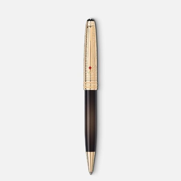 MB128483 MONTBLANC モンブラン マイスターシュテュック アラウンド ザ ワールド イン 80デイズ ドゥエ クラシック ボールペン