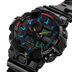 CASIO カシオ G-SHOCK ANALOG-DIGITAL GA-700 SERIES GA-700RGB-1AJF