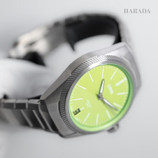 01 400 7778 7157-Set ORIS オリス プロパイロットX カーミット エディション 39mm