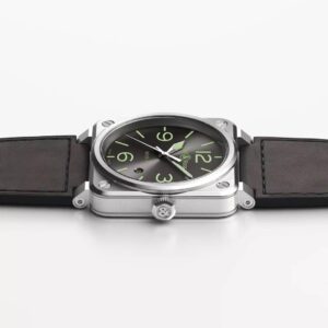 BR0392-GC3-ST/SCA Bell & Ross ベル&ロス BR03-92 グレーラム