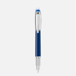 MB132436 MONTBLANC モンブラン スターウォーカー ブルー・プラネット ドゥエ 万年筆（F）