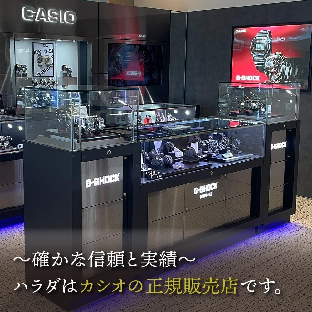 商品ページ掲載のCASIO売場案内