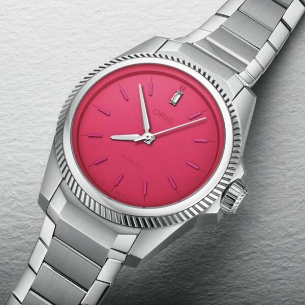 01 531 7796 4158-07 8 17 05LC ORIS オリス プロパイロットX ミス・ピギー エディション 34mm