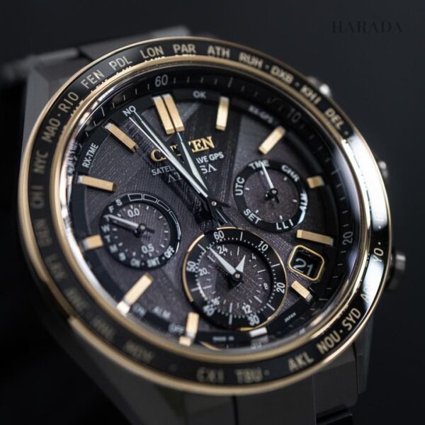 【世界限定1,900本】 CC4078-51E CITIZEN シチズン アテッサ LIGHT in BLACK Eco-Drive 50th Anniversary Edition
