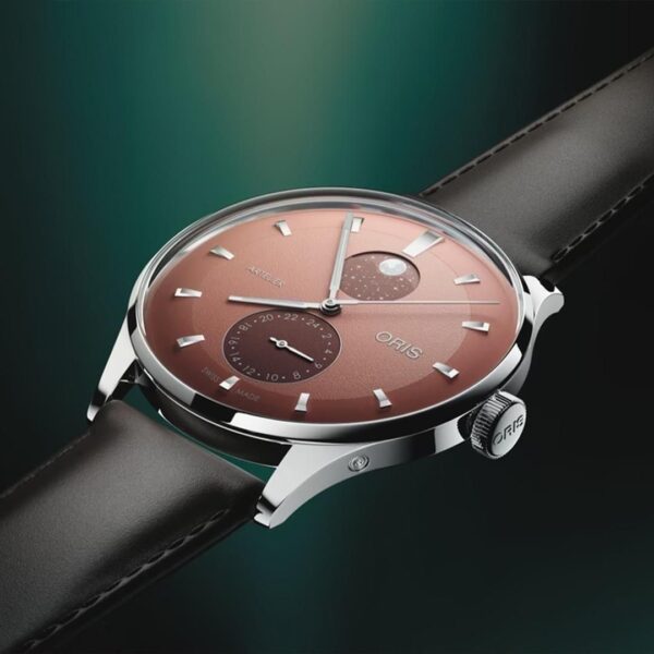 01 782 7811 4056-07 6 20 17FC ORIS オリス アートリエ コンプリケーション 39.5mm