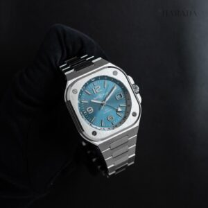 BR05G-PB-ST/SST Bell & Ross ベル&ロス BR-05GMT スカイブルー