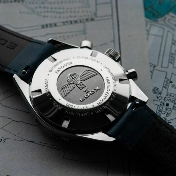 10116-3-BUIDN EDOX エドックス スカイダイバー クロノグラフ