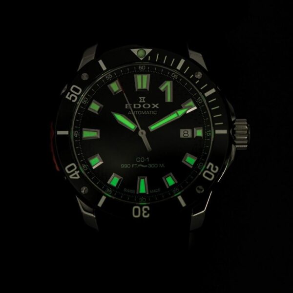 80137-3NR-CANN EDOX エドックス クロノオフショア1 ベゼルロック デイト 40mm