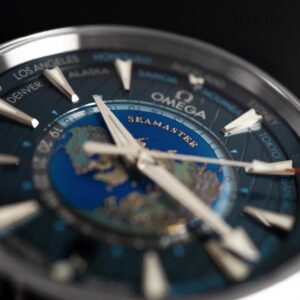 220.12.43.22.03.001 OMEGA オメガ シーマスター アクアテラ150M GMTワールドタイマー