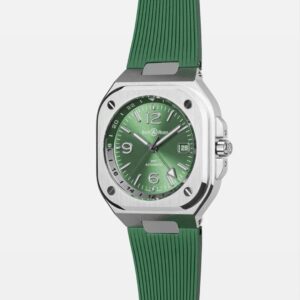 BR05G-GN-ST/SRB グリーン Bell & Ross ベル&ロス インストゥルメント BR05 GMT