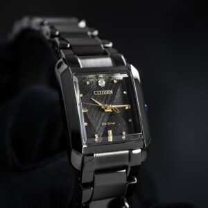 【世界限定3,800本】 EW5636-55E CITIZEN シチズン シチズンエル LIGHT in BLACK Eco-Drive 50th Anniversary Edition