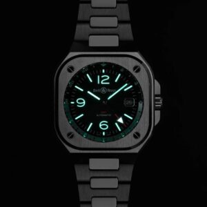 BR05G-BL-ST/SST Bell & Ross ベル&ロス インストゥルメント BR05 GMT