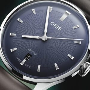 01 733 7810 4055-07 6 20 17FC ORIS オリス アートリエ デイト 38mm