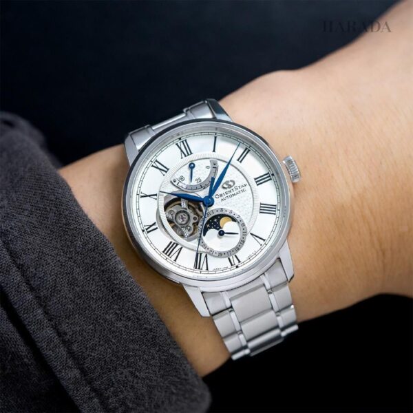 【替えバンド付】RK-BT0001S ORIENT STAR オリエントスター クラシック M45 F7 メカニカルムーンフェイズ 2025