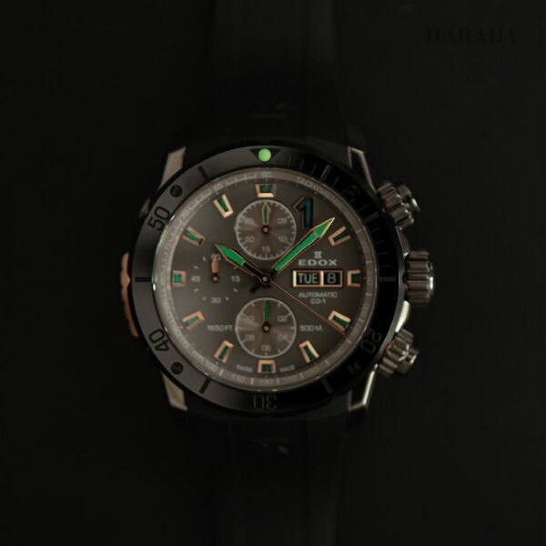 01128-37GNRCA-GNR EDOX エドックス クロノオフショア1 ベゼルロック クロノグラフ オートマティック