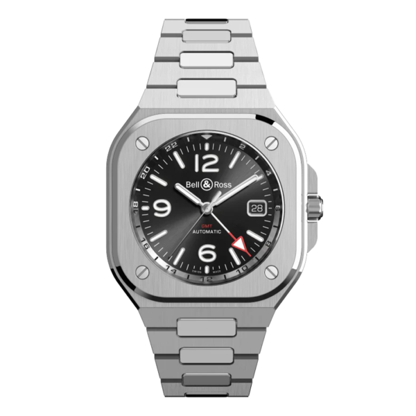 BR05G-BL-ST/SST Bell & Ross ベル&ロス インストゥルメント BR05 GMT