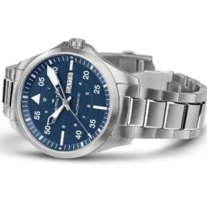 H64635140 HAMILTON ハミルトン カーキ アビエーション パイロット デイデイト オート 42mm