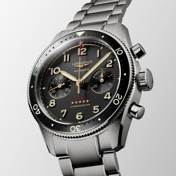 L3.821.1.53.6 LONGINES ロンジン スピリット フライバック チタニウム 42mm