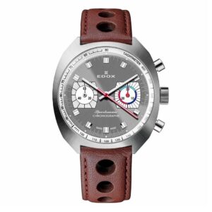 【世界限定600本】 08202-3G-GIN EDOX エドックス クロノラリー スポーツマン クロノグラフ オートマティック