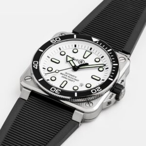BR03A-D-WH-ST/SRB Bell & Ross ベル&ロス BR03 ダイバー ホワイト スティール