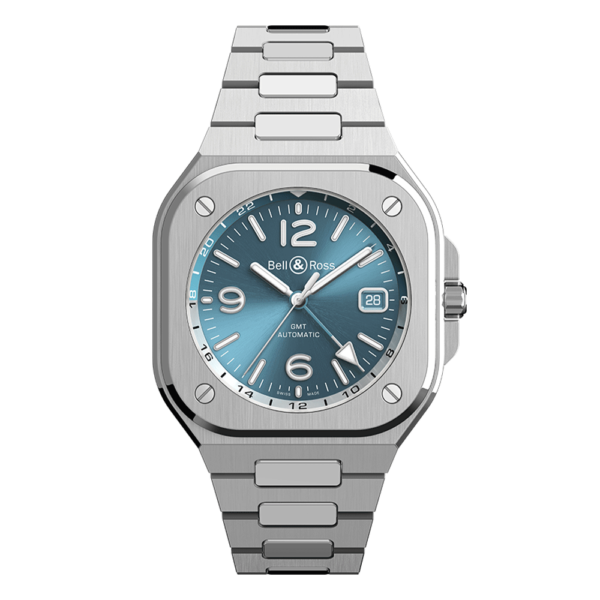 BR05G-PB-ST/SST Bell & Ross ベル&ロス BR-05GMT スカイブルー