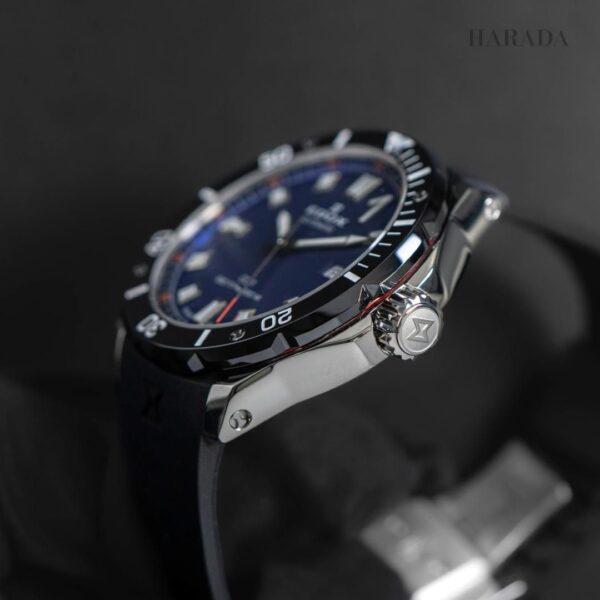 80137-3NO-CABUN EDOX エドックス クロノオフショア1 ベゼルロック デイト 40mm