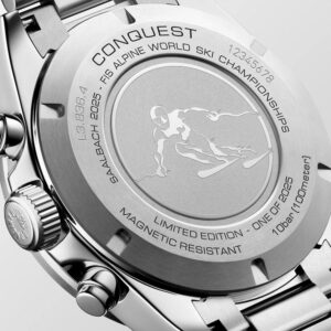 【世界限定2,025本】 L3.836.4.52.9 LONGINES ロンジン コンクエスト クロノ スキーエディション 42mm
