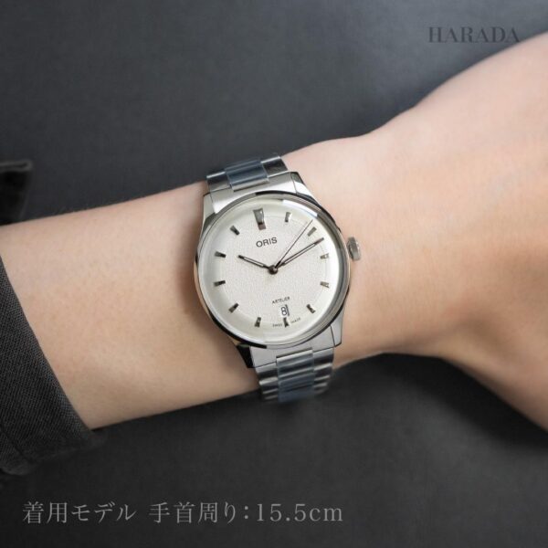 01 733 7810 4051-07 8 20 20 ORIS オリス アートリエ デイト 38mm