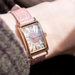 FRANCK MULLER フランクミュラー ロングアイランド プティ パスティーユ 802QZRELCD1PPSLTD 5N ピンク