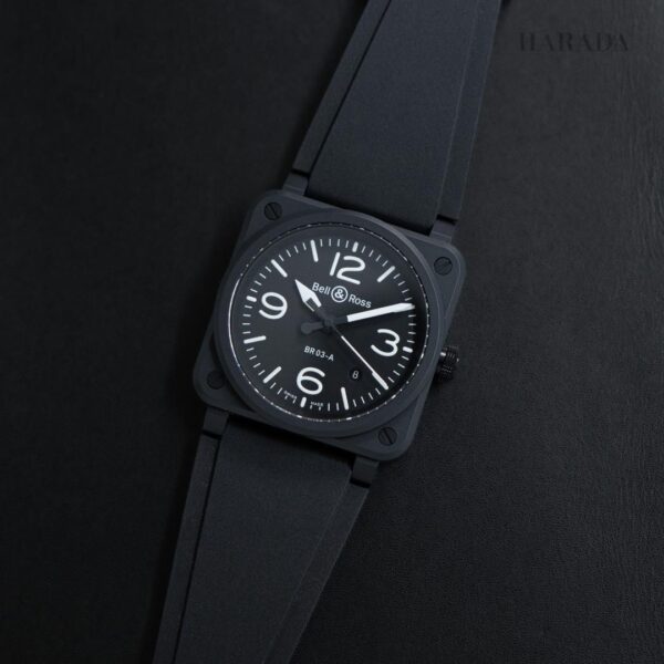 BR03A-BL-CE/SRB Bell & Ross ベル&ロス BR-03 ブラックマット