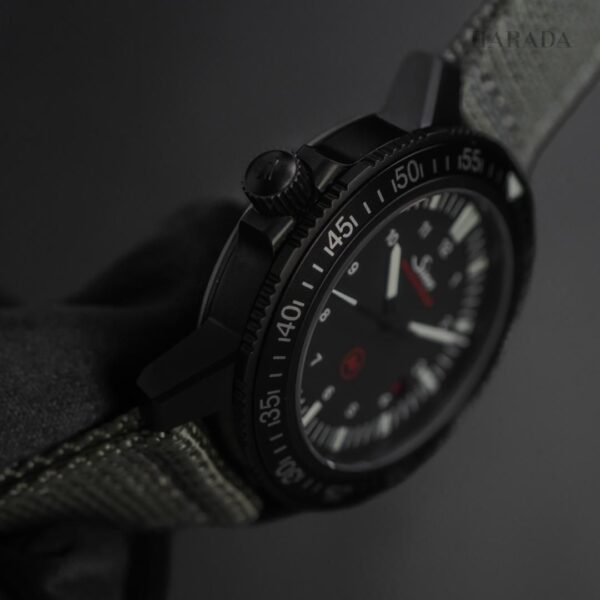 EZM 3 S Sinn ジン EZMミッションタイマー テキスタイルストラップ仕様（オリーブ）
