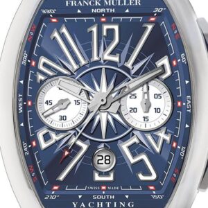 FRANCK MULLER フランク ミュラー ヴァンガード ヨッティング クロノグラフ No.570 V45CCDTYACHTING ACBL ブルー