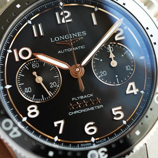 L3.821.4.53.6 LONGINES ロンジン スピリット フライバック 42mm