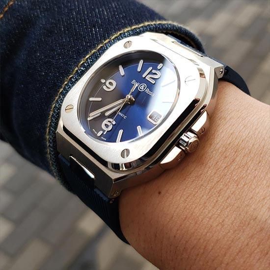BR05A-BLU-ST/SRB Bell & Ross ベル&ロス BR-05 ブルースチール