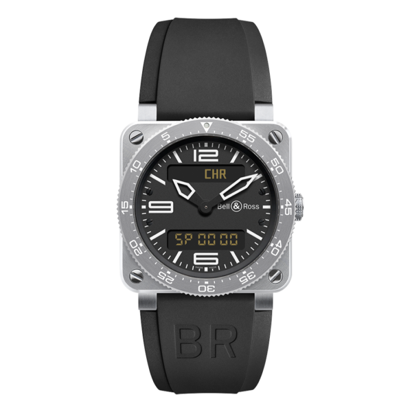 BR0392-AVIA-ST Bell & Ross ベル&ロス BR03 タイプ エビエーション スティール
