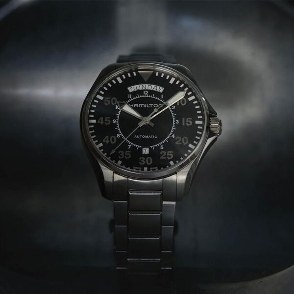 H64615135 HAMILTON ハミルトン カーキ アビエーション パイロット デイデイト 42mm