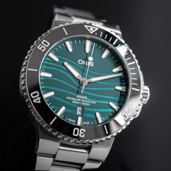 【世界限定1,249本】 01 733 7789 4197-Set ORIS オリス アクイス 43.5mm 長江スナメリ リミテッドエディション