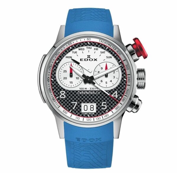 【世界限定600本】 38003-TINR-CANBR EDOX エドックス クロノラリー クロノグラフ 45 リミテッドエディション