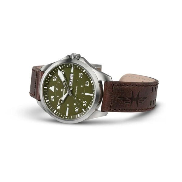 H64635560 HAMILTON ハミルトン カーキ アビエーション パイロット デイデイト オート 42mm