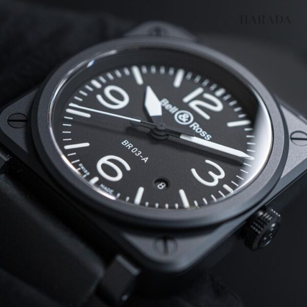 BR03A-BL-CE/SRB Bell & Ross ベル&ロス BR-03 ブラックマット